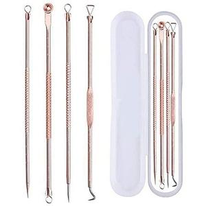 Zoë Ayla Набор для удаления прыщей с удобным футляром для хранения, розовый, 70 г