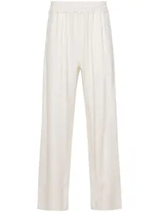 Спортивные брюки с вышитым логотипом GCDS, нейтральный