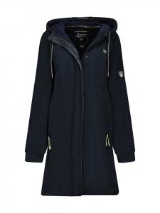 Флисовое пальто Тимоти темно-синего цвета Geographical Norway