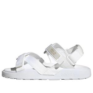 Сандалии adilette adventure sandals Adidas, белый