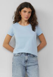 Базовая футболка MIT RUNDHALSAUSSCHNITT QS, светло-голубой