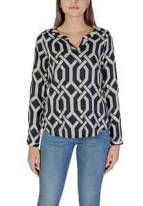 Рубашка Street One из вискозы, черный