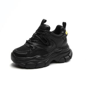 Кроссовки CHOVO Chunky Sneakers Women's Low-top, черный