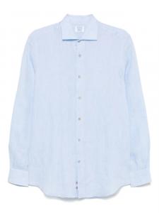 Mazzarelli льняная рубашка, синий