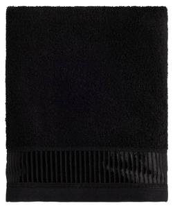 Банное полотенце home & you Alicanty, черный - 50 х 90 см