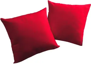 Вирт чехол на подушку "Вестпорт", (2 шт.) Wirth 50х50 см, красный