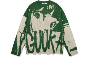 Свитер унисекс Guuka, зеленый