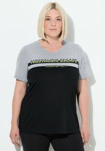 Футболка Ulla Popken Print T-shirt, Black