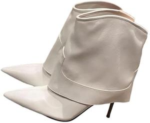 Generic Женские ботильоны на высоком каблуке с острым носком, модная комбинация, тонкий каблук, вечерние праздничные туфли