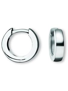 ONE ELEMENT Серьги-кольца из серебра 925 пробы, диаметр 12,4 x 3,0 мм