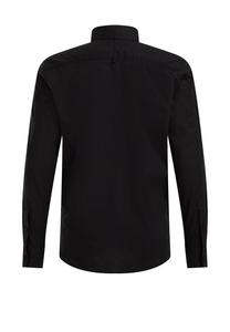 Рубашка Met Vlinderdas WE Fashion, черная