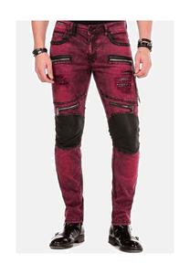 Джинсы Cipo & Baxx, бургундия