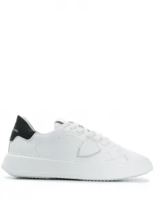 Кроссовки на плоской подошве Philippe Model Paris, белый