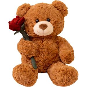 MENGGEGE Плюшевая кукла Rose Bear, высота 30 см