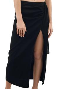 Черная длинная юбка Bella Handloom, черный