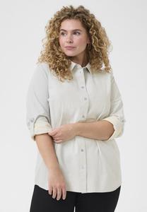 Блузка на пуговицах STRIPED Kaffe Curve, светло-голубой