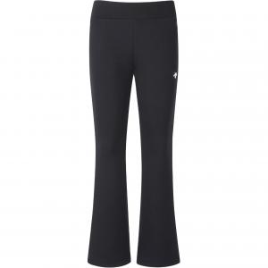 Повседневные брюки женские умеренные расклешенные DESCENTE, черный