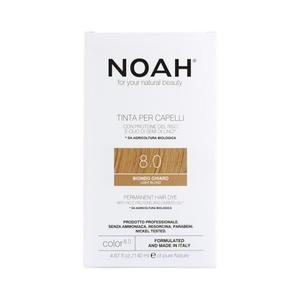 Стойкая краска для волос Tinta per capelli. Noah, цвет 8.0 light blond, 140 мл
