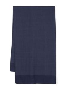 Fursac шерстяной шарф в мелкую точку, синий