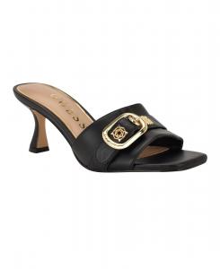 Женские сандалии Dittara на невысоком каблуке без шнурков GUESS, Black