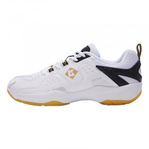 Кроссовки KUMPOO Badminton Shoes Unisex Low-top, белый/черный