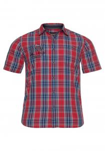 Рубашка Mans World Comfort fit Button Up, красный