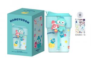 Практичная термокружка 380ML Sanrio, Half Fishman Thermos Cup + 1 Sticker