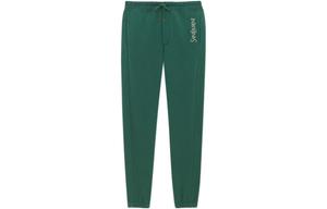 Трикотажные спортивные штаны мужские зеленые Saint Laurent, зеленый