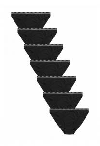 Брифы Next RICH LOGO KNICKERS SEVEN PACK, New Black/Mottled Black