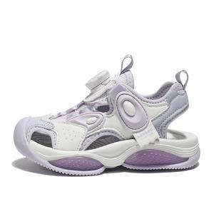 Детские сандалии с противоскользящей подошвой, амортизирующие, быстросохнущие, детские BOBDOG, фиолетовый