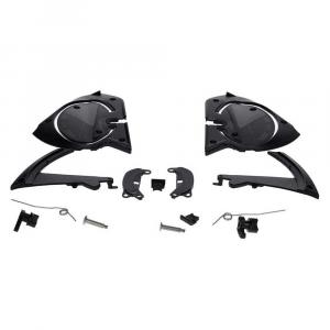 Визор для шлема Shark Evo One 2 Fixing Plates V2 Large Shell, черный