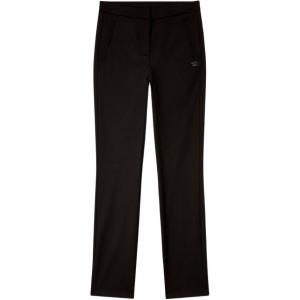 Прямые брюки с боковой деталью DIESEL, черный