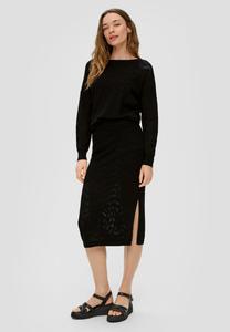 Юбка-карандаш s.Oliver, черный