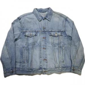 Balenciaga Джинсовая куртка классического кроя мужская синяя, Blue