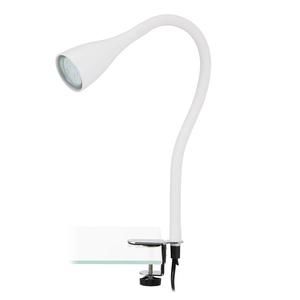 Настольная лампа Briloner Elasti, поликарбонат/железо - 1 лампа - белый