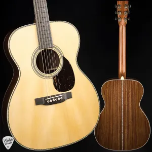 Martin Custom Shop OM-28 из адирондакской ели и индийского палисандра / Новинка 2025 года