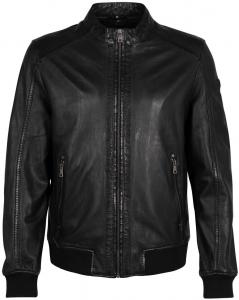 Кожаная куртка Gipsy by Mauritius Between-Season Jacket, черный