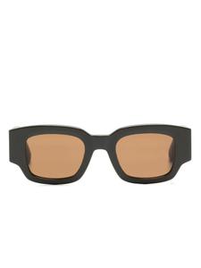 Солнцезащитные очки AMI Paris в квадратной оправе, зеленый