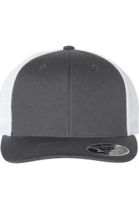 Кепка Flexfit 110 Mesh-Back, цвет charcoal/ white