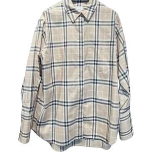 Женская рубашка с длинными рукавами Burberry, бежевый
