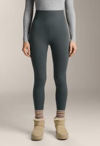 Леггинсы OYSHO SUPER HIGH-RISE SEAMLESS EXTRA-WARM ANKLE-LENGTH 70 CM 33753398, Grey