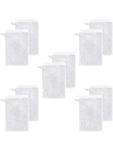 Erwin Müller Махровые рукавицы для мытья, 10 шт, Heidenheim, белые