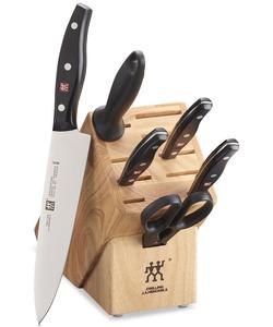 Набор кухонных ножей JA Henckels Twin Signature из 7 предметов с подставкой ZWILLING,