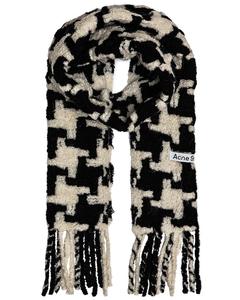 Вадик Шарф Acne Studios, белый/черный