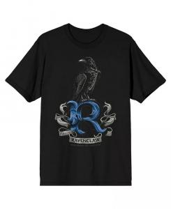 Мужская черная футболка Ravenclaw Raven-XXL Harry Potter, черный