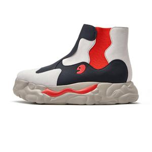 Расписные дорожные туфли Sanamoros 3 Художественная коллекция Chelsea Boots Женские U.IN, Черно-белая сказочная страна