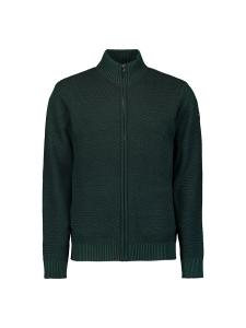Вязаный кардиган No Excess, темно-зеленый