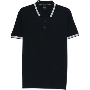 Поло с отделкой HUGO BOSS, темно синий