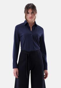 Блуза van Laack Button-down blouse, Dark Blue