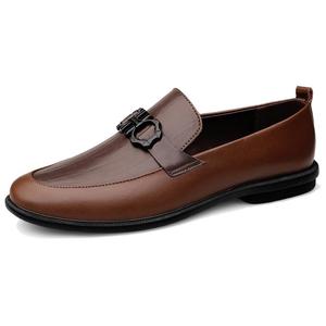 ZUOSAISI Повседневные кожаные туфли мужские низкие черные хаки, цвет Khaki